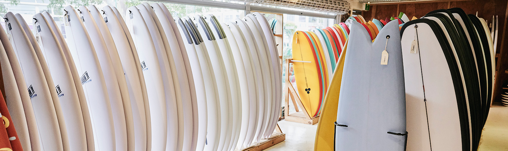 surfboards